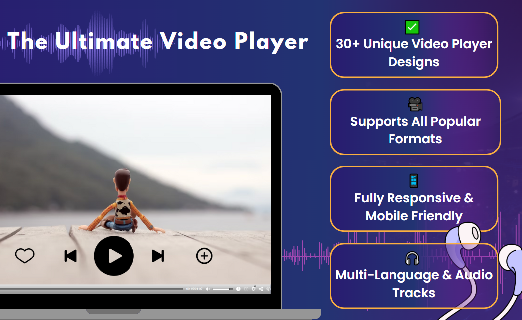 Elite HTML5 Video Player Plugin